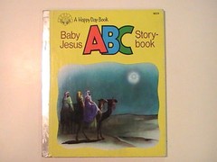 1979 A Happy Day Book Baby Jesus ABC Story Book