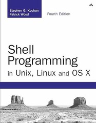 Shell Programming in Unix, Linux – Paperback, by Kochan Stephen; Wood – New h