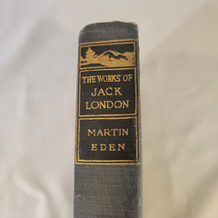 Jack London Martin Eden Macmillan 1915 Cloth Reprint Hardcover Book English