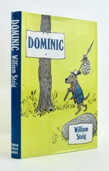 DOMINIC William Steig 1994 Farrar Straus Giroux 9th Printing HBDJ EXC