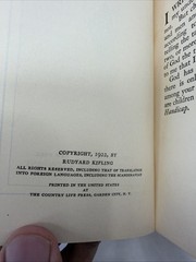 Rudyard Kipling anthology PROSE & Verse 1922 Doubleday Page & Co. Box Set