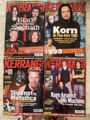 Job Lot 46 x Kerrang Metal/Rock Magazine Issues 2000 Manson Metallica Maiden