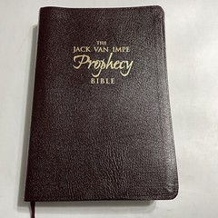 KJV Jack Van Impe Prophecy Bible Burgundy Leather Red Letter Limited Edition