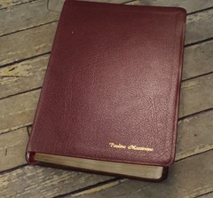 THOMPSON Chain Reference Bible KJV Bonded Leather Cover Christ’s Words in Red