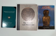 Ancient Mysteries Book Lot Egyptian Pyramids Archeology National Geographic