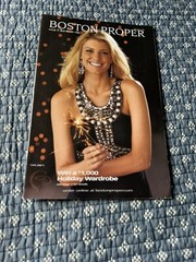 BOSTON PROPER Women’s Fashion Catalog Holiday 2 2009 84 Pages EXCELLENT