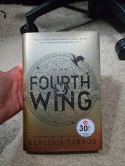 Fourth Wing by Rebecca Yarros – Hardcover with Dust Jacket