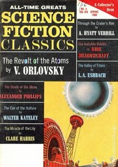Science Fiction Classics Pulp #4 GD/VG 3.0 1968 Stock Image Low Grade