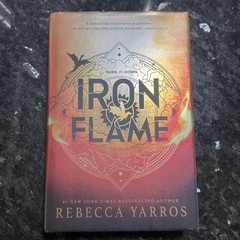 Iron Flame Exclusive First Edition with black Sprayed Edges (Hardcover, 2023)