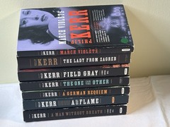 Lot x 7 Philip Kerr Paperbacks Zagreb Violets Breath Field Flame Requiem Other