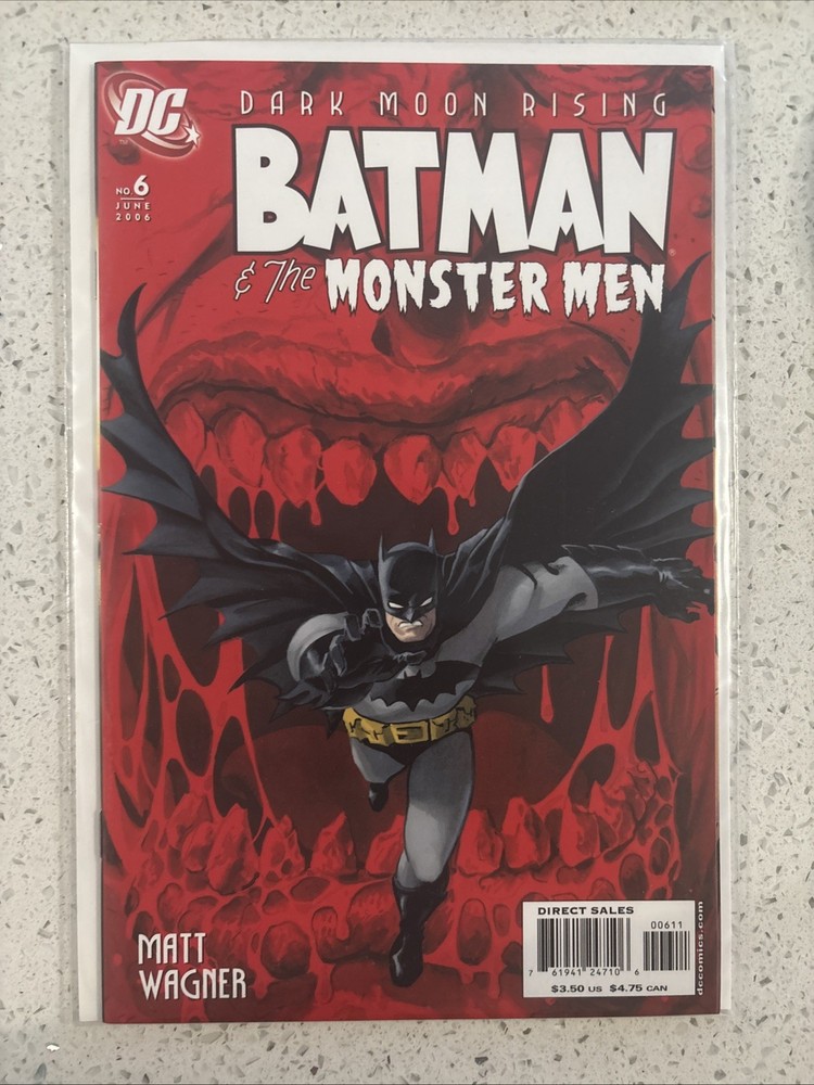 Batman And The Monster Men: Dark Moon Rising #6, DC Comics, June 2006, NM