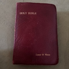 Holy Bible Red Letter Edition Concordance Cambridge Antique French Morocco