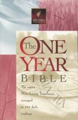 The One Year Bible: NLT1 (New Living Translation) – Paperback By Tyndale – GOOD