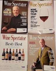 Wine Spectator Magazine Lot of 4 2025