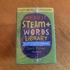 My First Steam Words Library 8 Book Set Brand new!