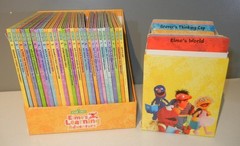 Sesame Street Elmo’s Learning Adventure HC & Activity Books + Flash Cards Set
