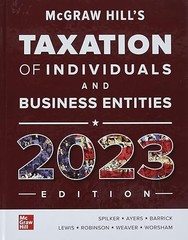 McGraw-Hill’s Taxation of Individuals and Business Entities
