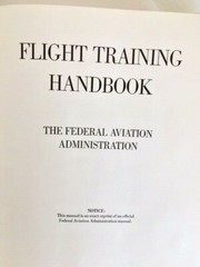 FAA Pilot Flight Training Manual Handbook Students Fly a Plane Avionics Book