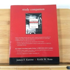 Study Companion for Computer Networking by James F. Kurose Paperback