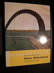 Printed Stuff : Prints, Posters, and Ephemera by Claes Oldenburg