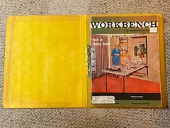 Lot of 6 Vintage 1964 Workbench Bimonthly Magazines In Binder