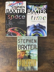 Stephen Baxter Manifold Series 3 Paper Back Books Time Space Evolution