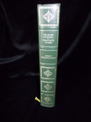 CHARLES DICKENS CENTENNIAL EDITION LEATHER GREAT EXPECTATIONS PRINTED IN FRANCE