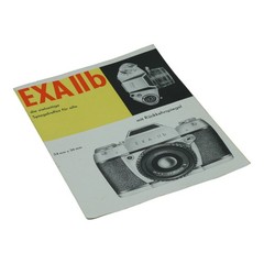 Exa 2B 24Mm X 36Mm The Versatile SLR For All Brochures
