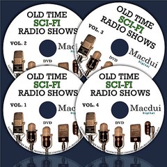 Huge Collection of Old Time Sci-Fi Radio Shows–2897 Mp3 – 4 DVD/ 697 Hours OTR
