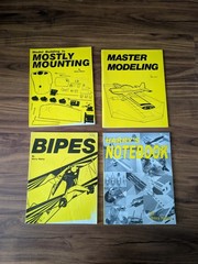 4 Harry Higley Books: Harry’s Notebook, Mostly Mounting, Bipes, Master Modeling