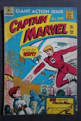CAPTAIN MARVEL Vol. 1 No. 1 ~ April 1966 M.F. Enterprises Comic!