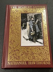 The Scarlet Letter by Nathaniel Hawthorne (2000 Padded Leatherette Gold Gilding)