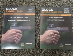 GLOCK 2025 Annual Magazine & 2025 Buyers Guide Catalog (Lot of 2) SHOT SHOW 2025