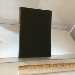 1907 SHIRLEY–Vintage green leather 642 pages–Thos. Nelson/Sons GC