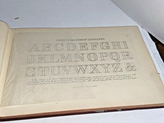 ANTIQUE BECKER’S ORNAMENTAL PENMANSHIP & DRAUGHTSMAN’S LETTER BOOK 33 ENGRAVINGS
