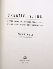 Creativity, Inc. Pixar Leadership Book by Ed Catmull Business Like New HC/DJ