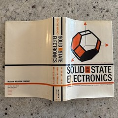 Vintage 1966 EE Solid State Electronics by Wang (Berkeley) Cloth DJ VG+ 1st