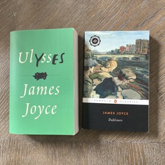 Lot Of 2 James Joyce Book Dubliners Ulysses