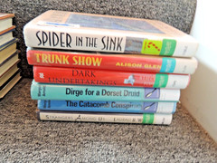 6 Mystery Hb Margot Arnold, Wright, Celestine Sibley, Alison Glen, Rebecca Tope