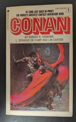 Conan Volume 1 by Robert E. Howard 1967 Lancer Paperback