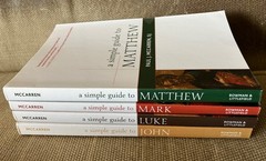 Set of 4 Books – A Simple Guide to Matthew, Mark, Luke, John – Paul J. McCarren
