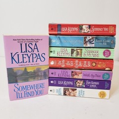 Lisa Kleypas Lot Of 8 PB Books Bow Street Runners 1-3 Stranger In My Arms