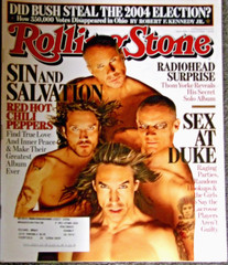 Rolling Stone, Magazine #1002, June 2016, Red Hot Chili Peppers, Radiohead,