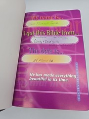 Holy Bible NIV TEEN Study Bible Zonderan Bonded Leather English Burgundy in Box