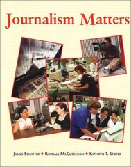 Journalism Matters – hardcover McGraw-Hill, Glencoe|McGraw-Hill, Glencoe/