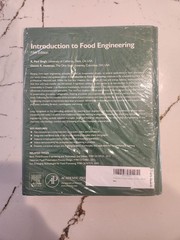 Introduction to Food Engineering, Fifth Edition, by R. Paul Singh