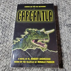 Gargantua K. Robert Andreassi 1998 First Edition Fox TV Monster Thriller Tor