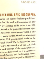 RARE 1ST EDIT! The Wilderness Warrior : Theodore Roosevelt by Douglas Brinkley