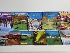 Country Extra Magazine Job Art Lot Slow Living Rural Farm Ranch Slice of Life