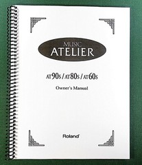 Roland AT90s AT80s AT60s Owner’s Manual: 236 Pages & Protective Covers!